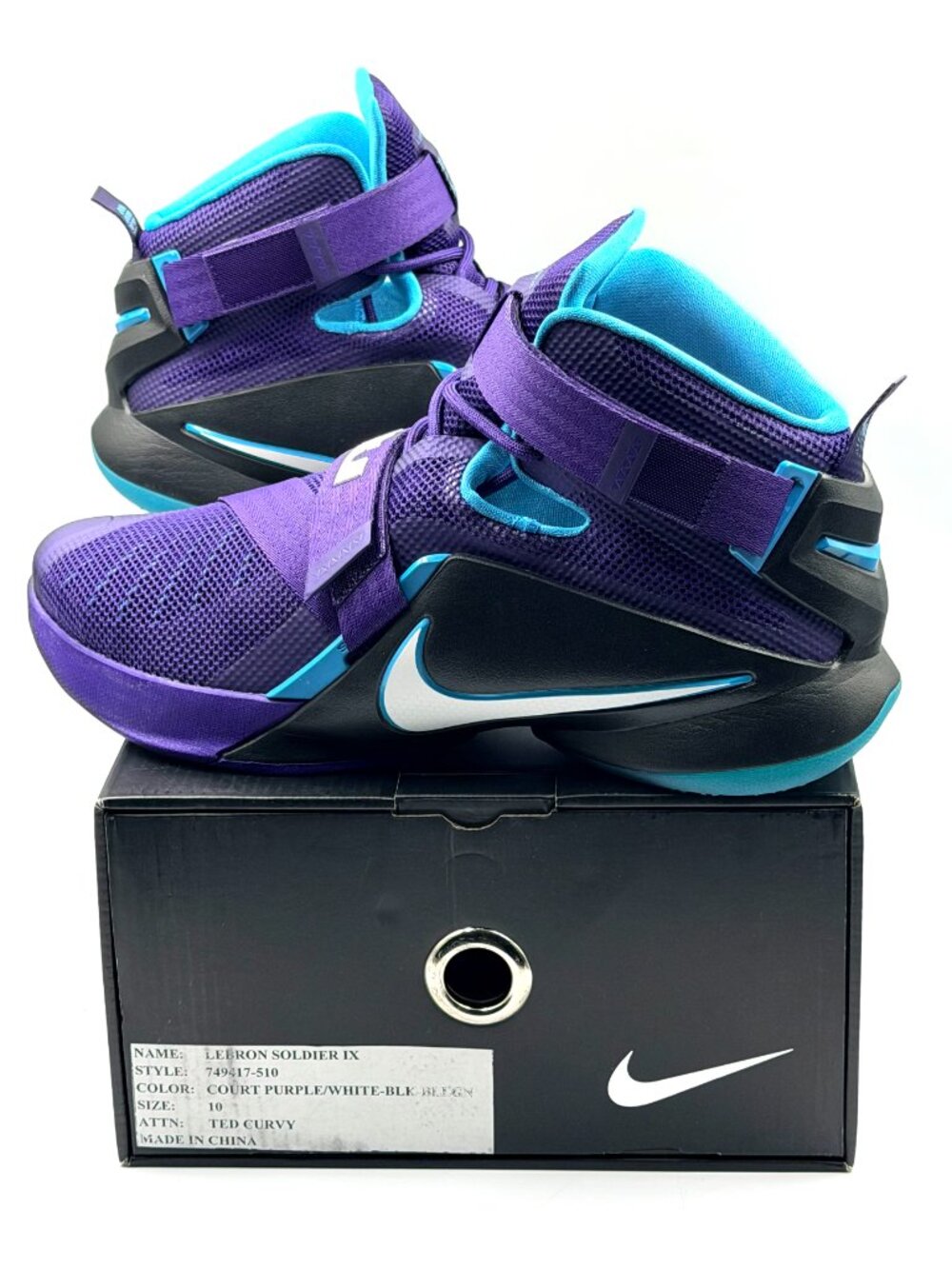 SAMPLE - Nike LeBron Soldier 9 'Summit Lake Hornets' - PROMO